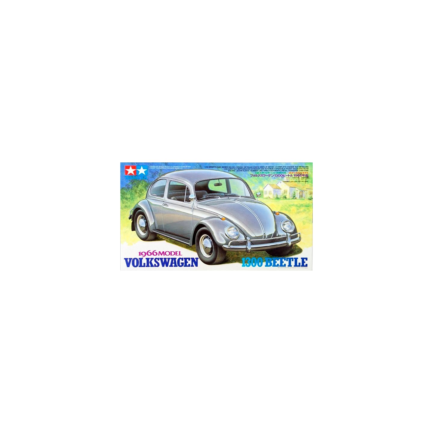 Volkswagen 1300 Beetle Tamiya 1:24 Byggesett