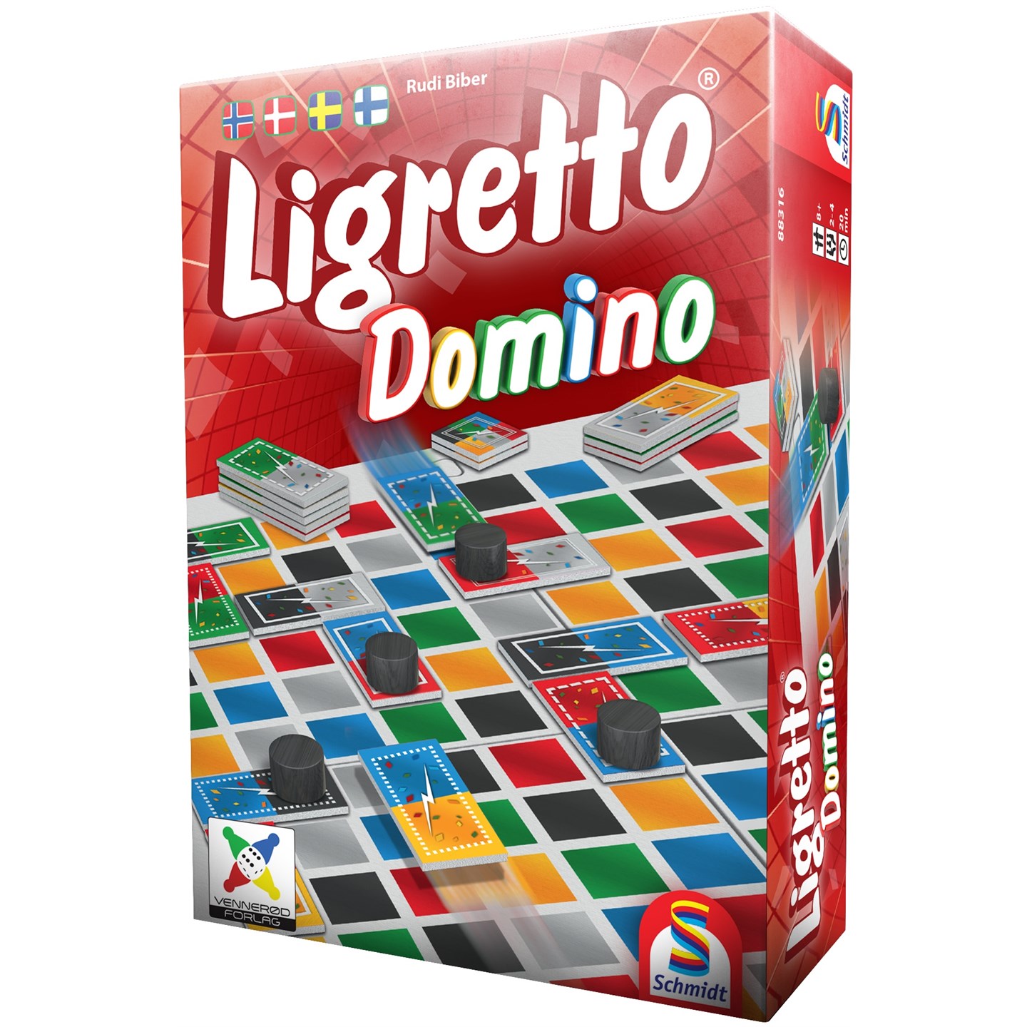 Ligretto Domino Brädspel Svensk utgåva