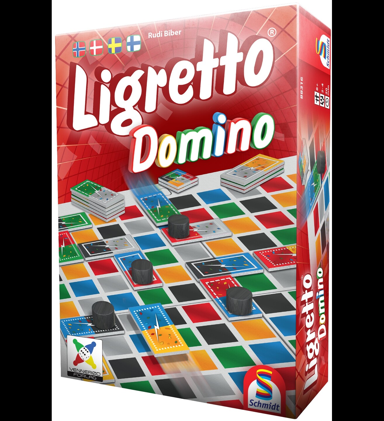 Ligretto Domino Brädspel Svensk utgåva