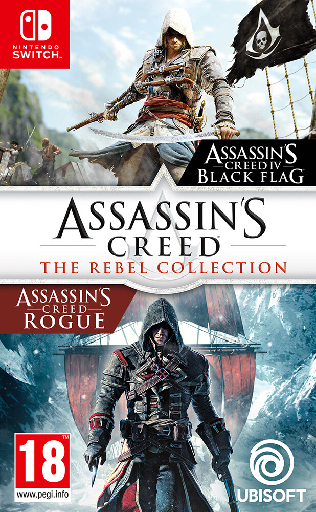 Assassins Creed Rebel Collection Switch Black Flag + Rogue