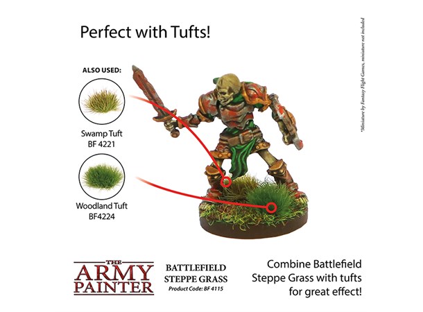 Army Painter Basing Steppe Grass Battlefield 4115 - 150ml 