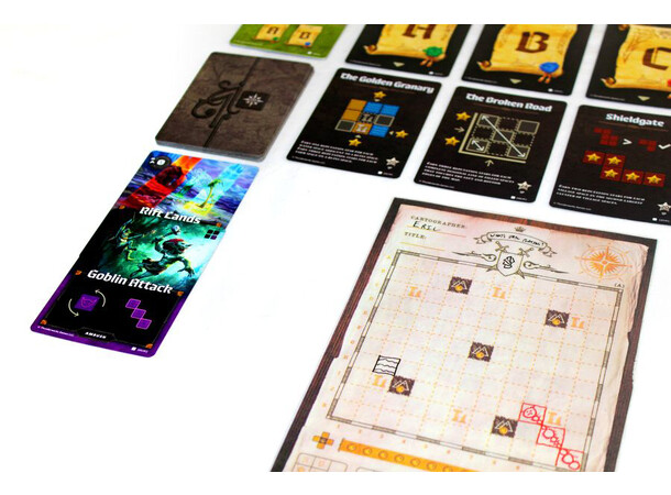 Cartographers Brädspel A Roll Player Tale 