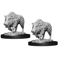D&D Figur Deep Cuts Wild Boar Dungeons & Dragons - Ej målad