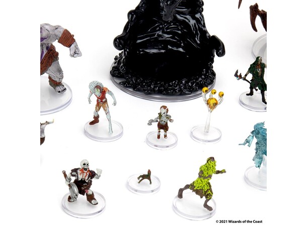 D&D Figur Icons Boneyard Brick Display - 8 lådor med 4 figurer per låda 