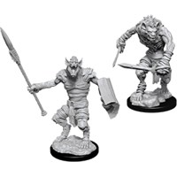 D&D Figur Nolzur Gnoll & Flesh Gnawer Nolzur's Marvelous Miniatures - Ej målad