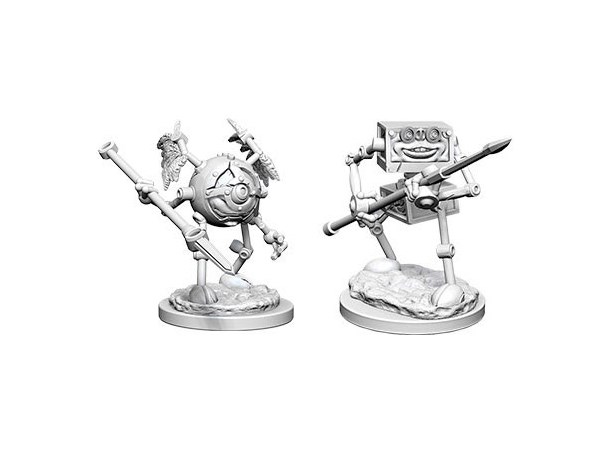 D&D Figur Nolzur Monodrone & Duodrone Nolzur's Marvelous Miniatures - Ej målad 