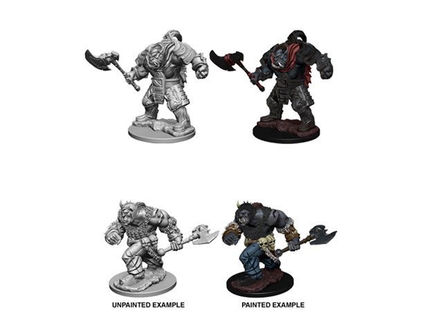 D&D Figur Nolzur Orcs Nolzur's Marvelous Miniatures - Ej målad 