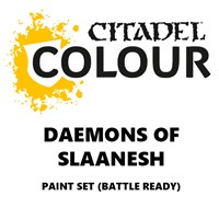 Daemons of Slaanesh Paint Set Battle Ready Paint Set för din armé
