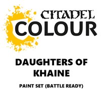 Daughters of Khaine Paint Set Battle Ready Paint Set för din armé