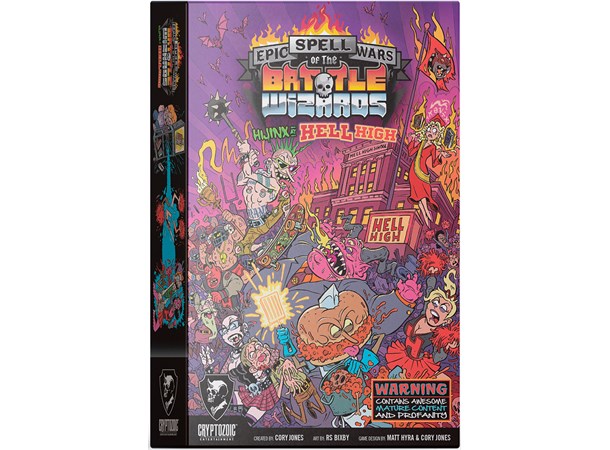 Epic Spell Wars 5 Hijinks at Hell High Frittstående Expansion Epic Spell Wars 