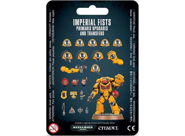 Imperial Fists Primaris Upgrades/Transf Warhammer 40K Upgrades/Transfers 