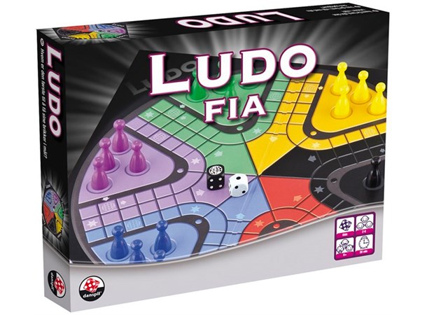 Ludo Fia Brettspill - 6 spillere 