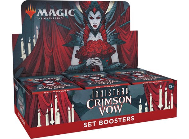 Magic Crimson Vow Set Display Innistrad 