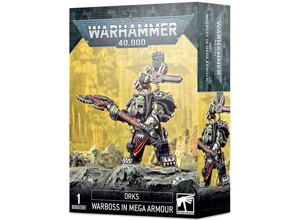 Orks Warboss in Mega Armour Warhammer 40K 