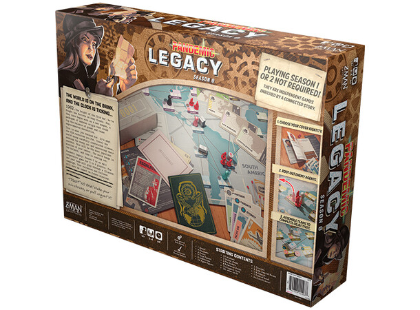 Pandemic Legacy Season 0 Brädspel 