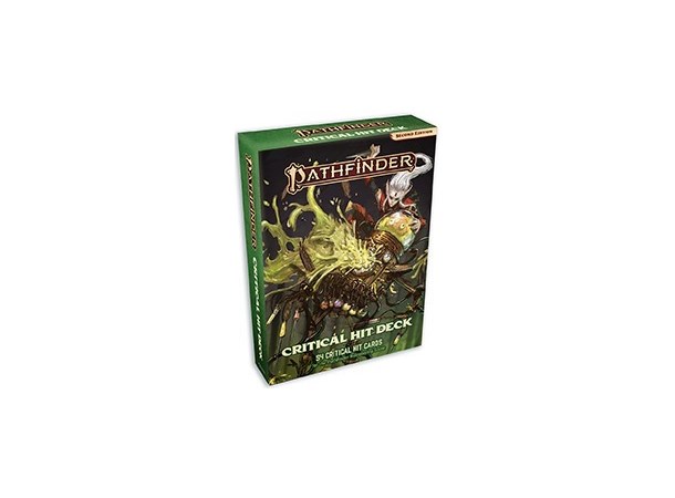 Pathfinder RPG Cards Critical Hit Second Edition Card Deck 