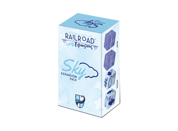 Railroad Ink Sky Expansion Expansion till Railroad Ink 