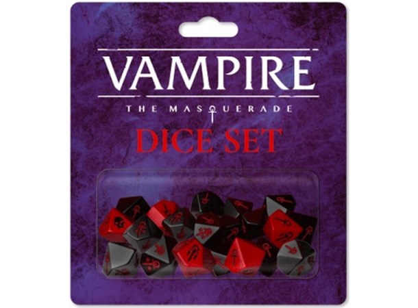 Vampire RPG Dice Set Vampire the Masquerade 5th Edition 