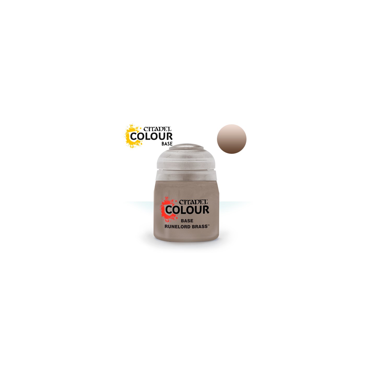 Citadel Paint Base Runelord Brass 12ml