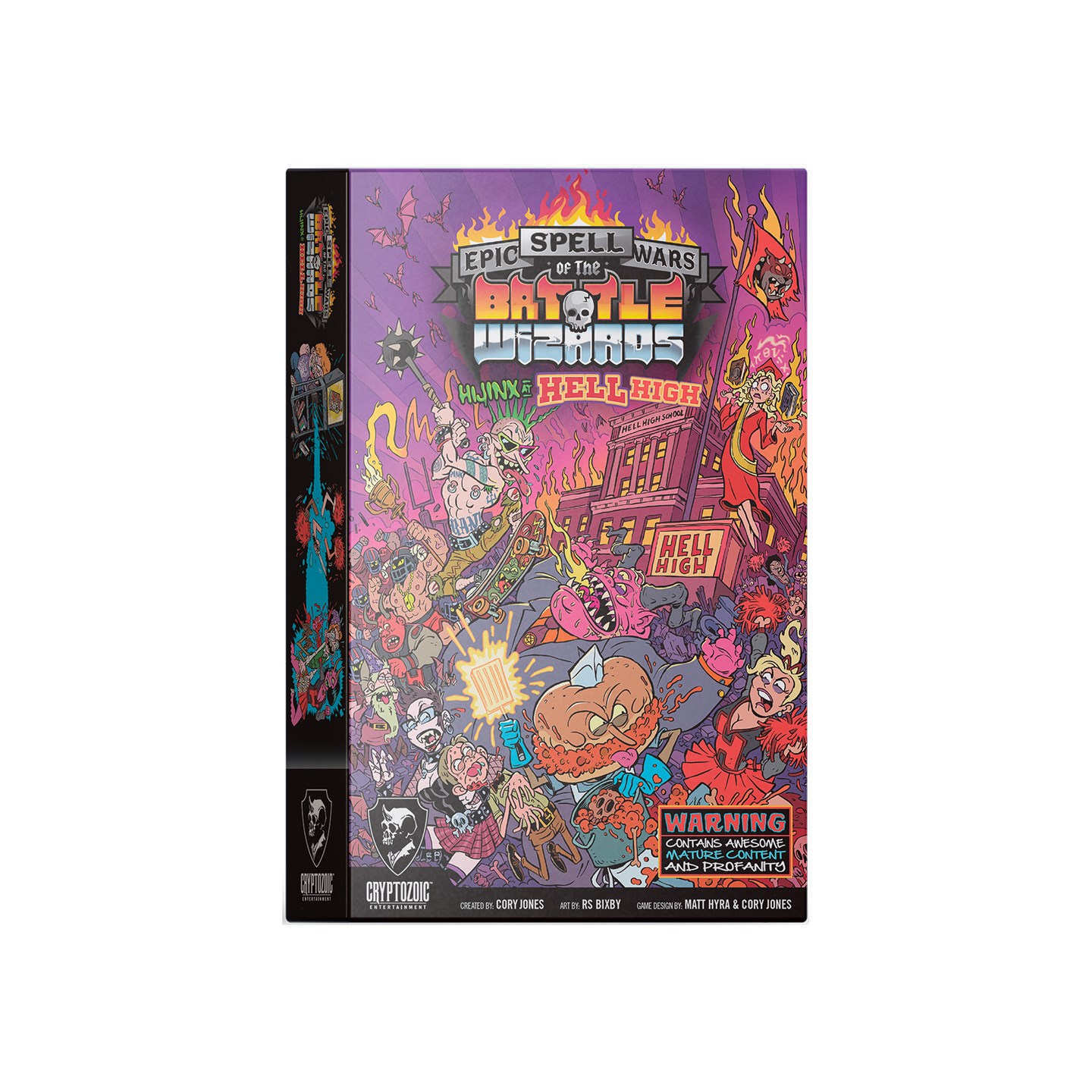 Epic Spell Wars 5 Hijinks at Hell High Frittstående Expansion Epic Spell Wars