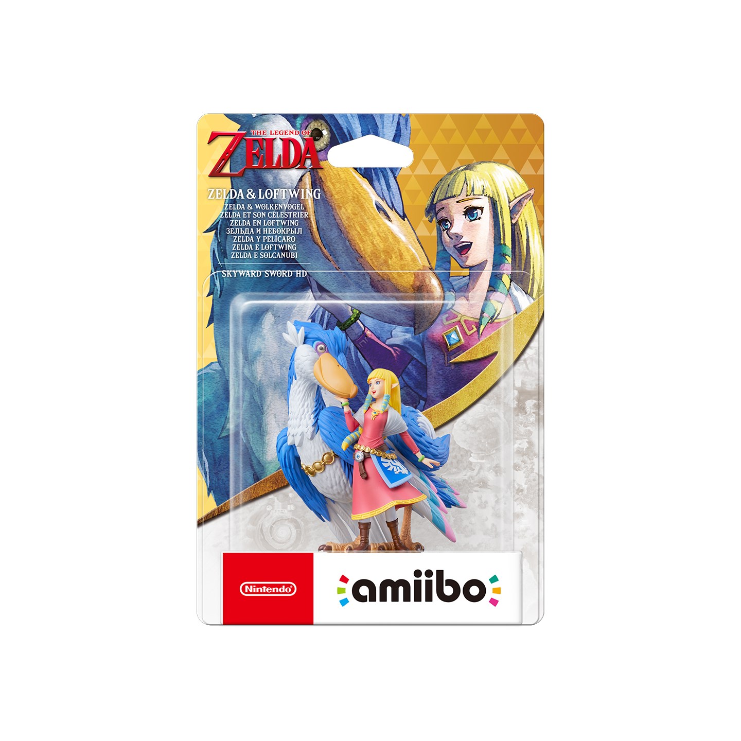 Amiibo Figur Zelda & Loftwing The Legend of Zelda Skyward Sword HD