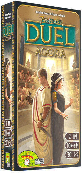 7 Wonders Duel Agora Expansion - Svensk Expansion till 7 Wonders Duel
