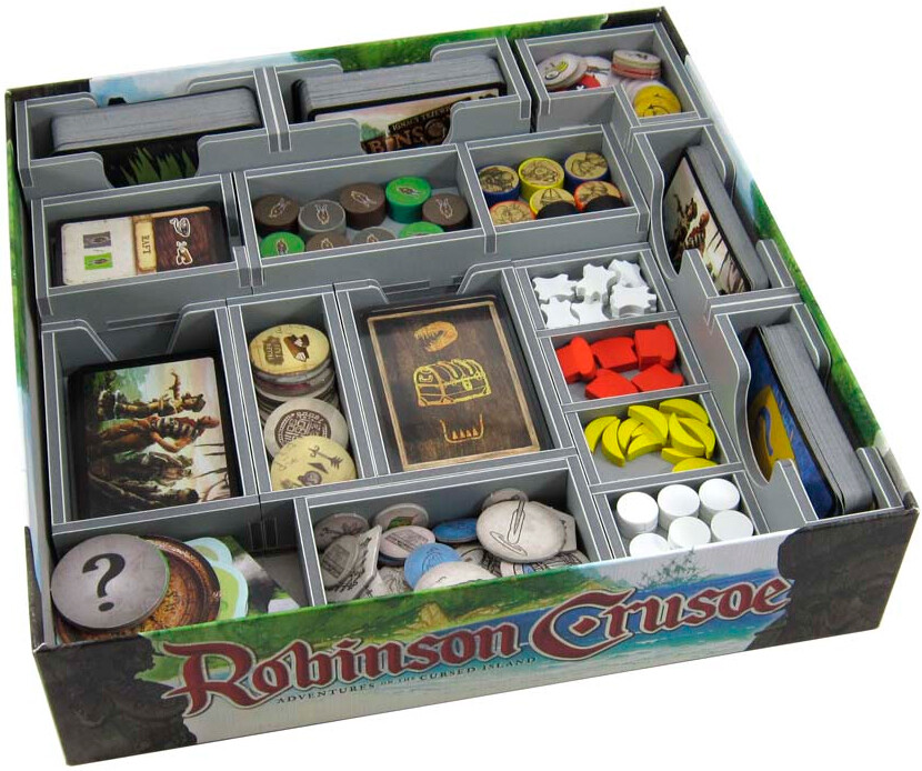 Robinson Crusoe 2nd Edition Insert