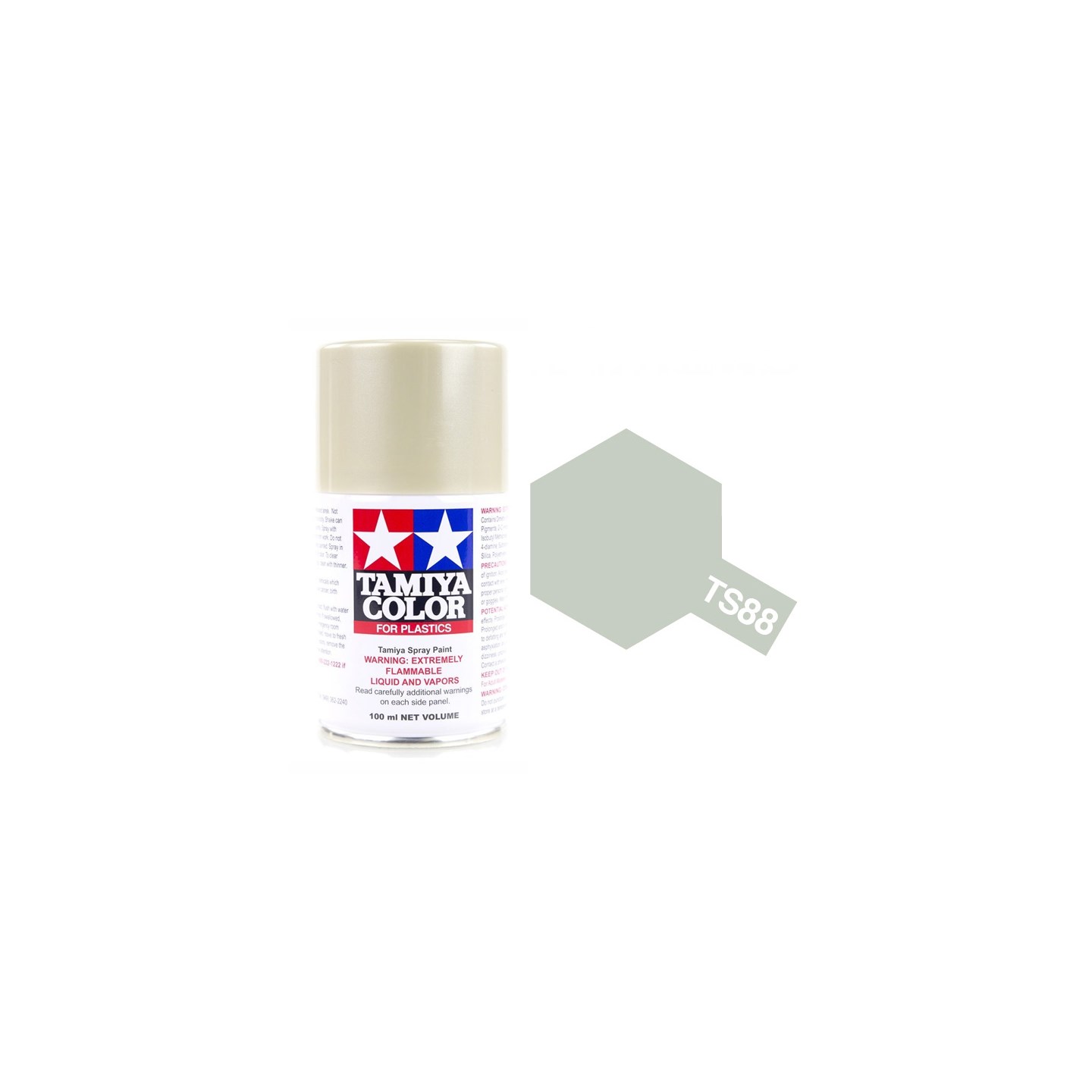 Tamiya Airspray TS-88 Titanium Silver Tamiya 85088 - 100ml