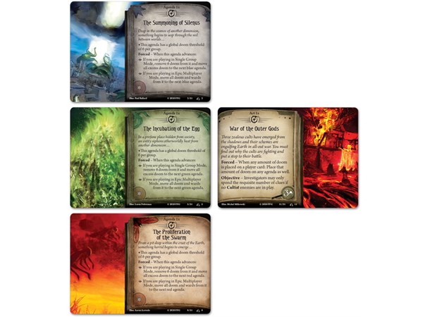 Arkham Horror TCG War of the Outer Gods Expansion till Arkham Horror Card Game 