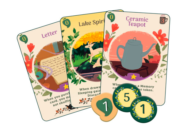 Autumn Harvest Brädspel A Tea Dragon Society Card Game 