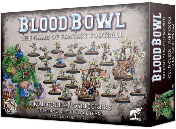 Blood Bowl Team Snotling Crud Creek Nosepickers 
