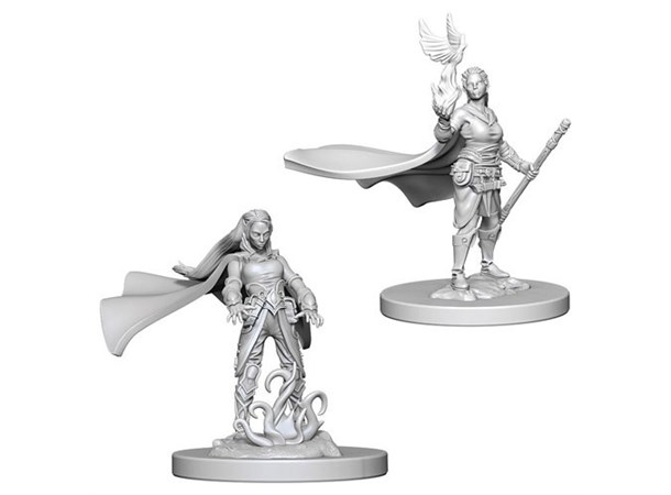 D&D Figur Nolzur Elf Druid Female Nolzur's Marvelous Miniatures - Ej målad 