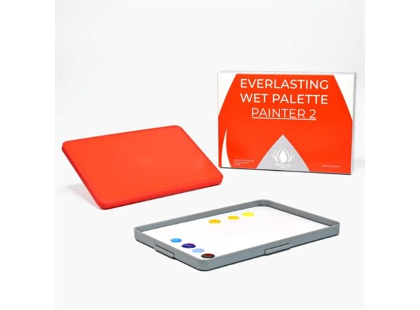 Everlasting Wet Palette Painter v2 RedGrass 