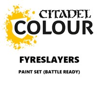 Fyreslayers Paint Set Battle Ready Paint Set för din armé