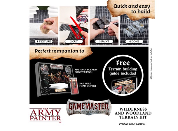 GameMaster Terrain Kit Wilderness & Wood The Army Painter 