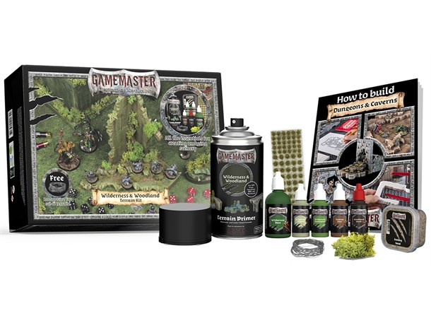 GameMaster Terrain Kit Wilderness & Wood The Army Painter 