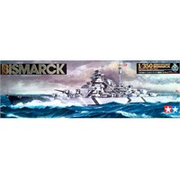 German Battleship Bismarck Tamiya 1:350 Byggsats