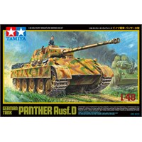 German Tank Panther Ausf.D Tamiya 1:48 Byggsats