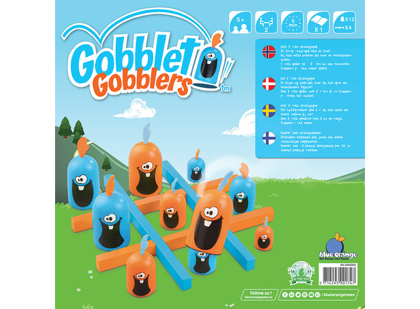 Gobblet Gobblers Brädspel Svensk utgåva 