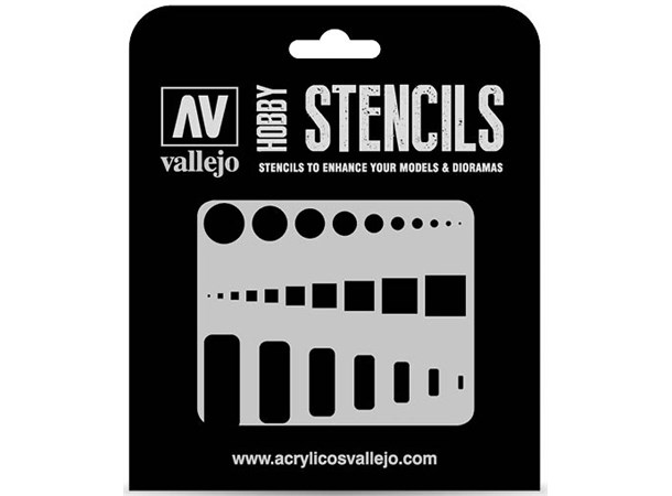Hobby Stencils Access Trap Doors Vallejo 