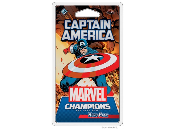 Marvel Champions TCG Captain America Exp Expansion Marvel Champions The Card Game 