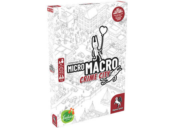 MicroMacro Crime City 1 Brettspill Norsk utgave 