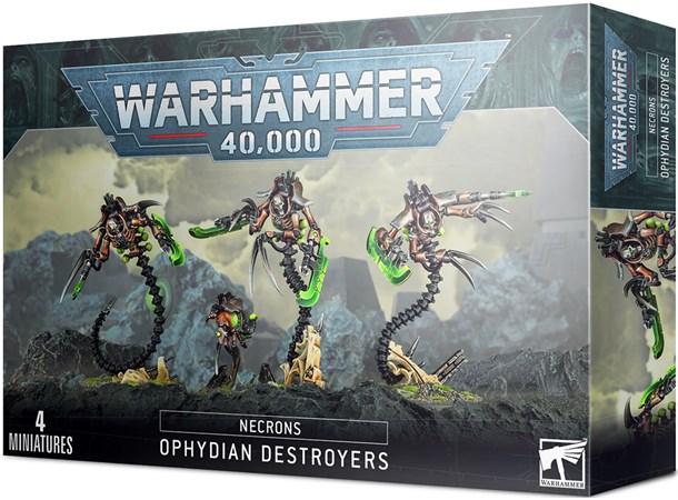 Necrons Ophydian Destroyers Warhammer 40K 