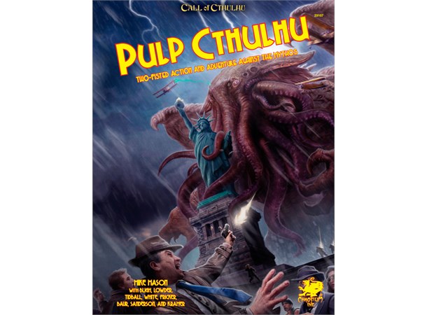 Pulp Cthulhu RPG Core Book Call of Cthulhu RPG Supplement 