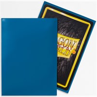 Sleeves Classic Blue x100 - 63x88 m/box Dragon Shield Kortskydd m/deckbox