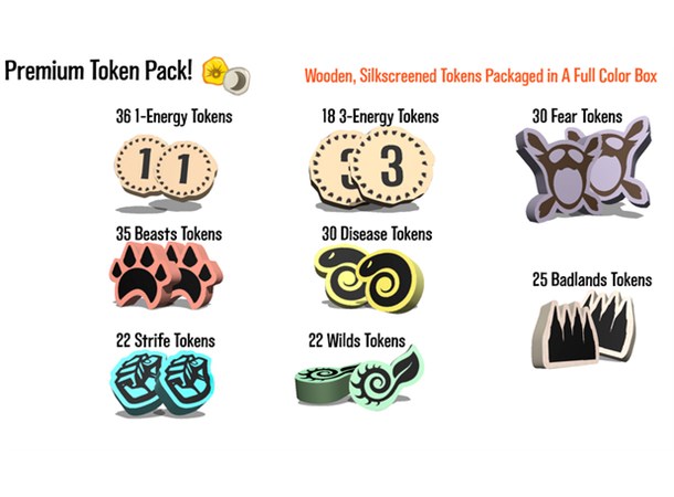 Spirit Island Premium Token Pack 