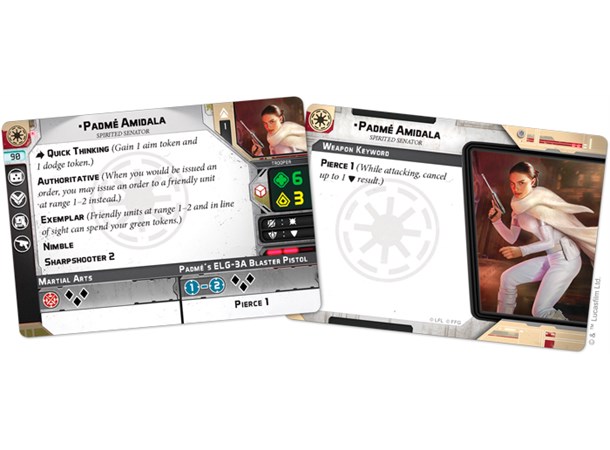 Star Wars Legion Padme Amidala Expansion Expansion till Star Wars Legion 