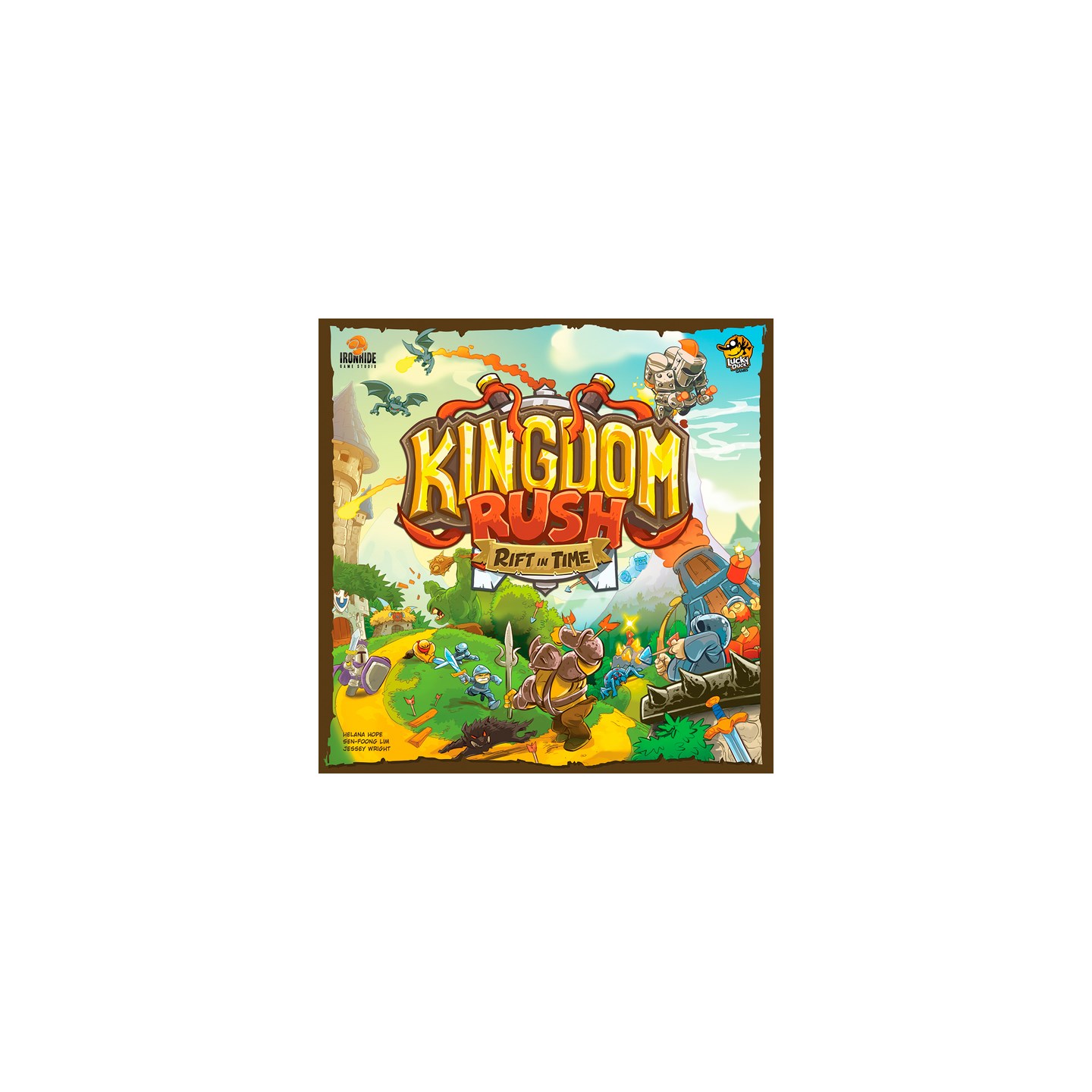 Kingdom Rush Rift in Time Brädspel