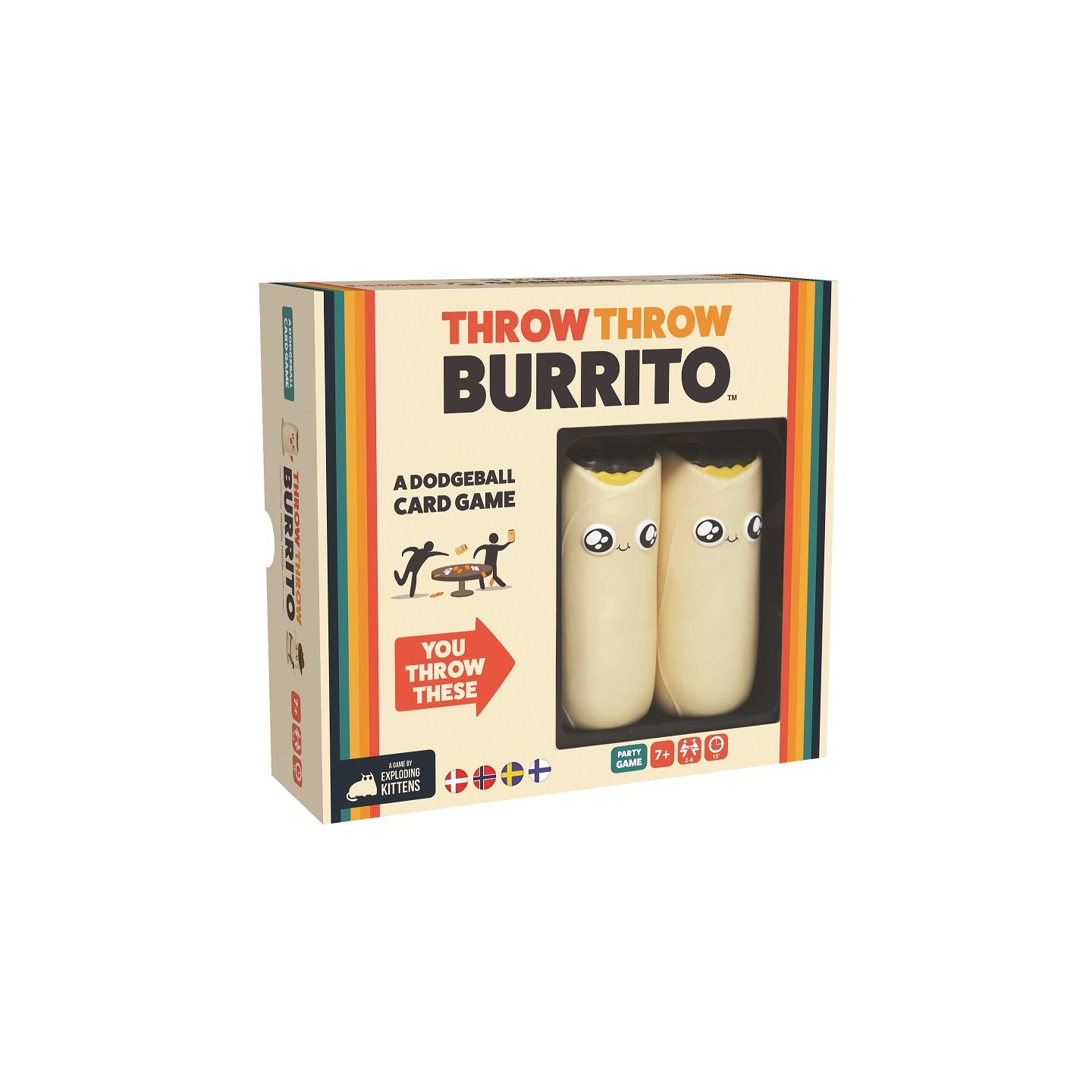 Throw Throw Burrito Brädspel Svensk utgåva