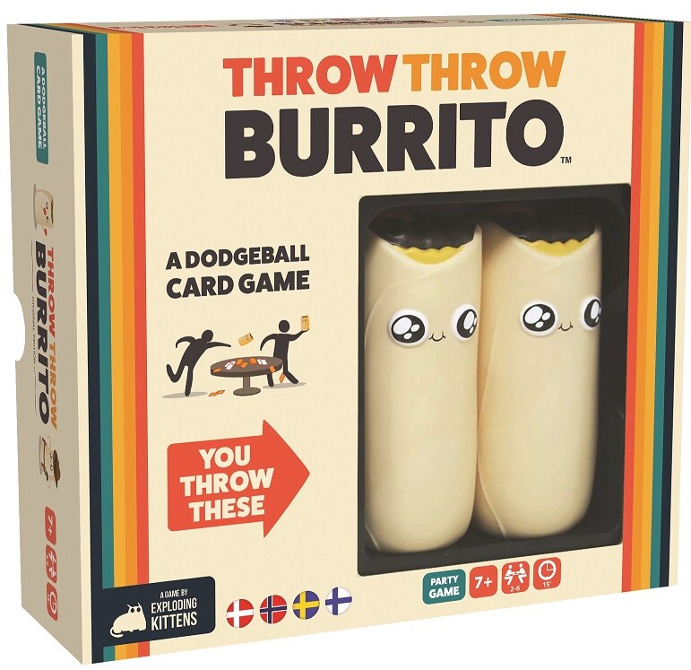 Throw Throw Burrito Brädspel Svensk utgåva